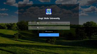 Login - Kogi State University