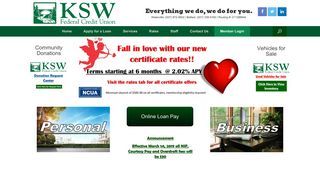 Home • KSW Federal Credit Union