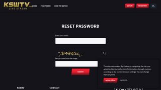 Reset password - KSWTV