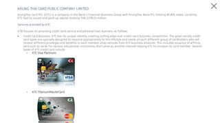 krung thai card public company limited