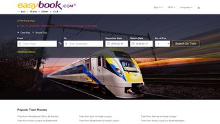 KTM ETS Train Malaysia | KTMB E-Ticket Online Booking