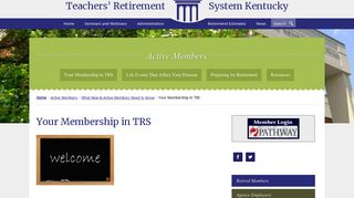 | Your Membership in TRS - Kentucky - Teachers' Retirement