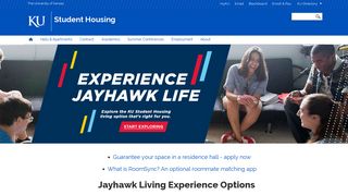 KU Student Housing - The University of Kansas