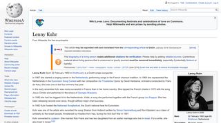 Lenny Kuhr - Wikipedia