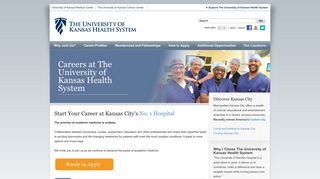 Healthcare Careers at The University of Kansas Health System |