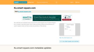 Ku Smart Square (Ku.smart-square.com) - Login - Easycounter
