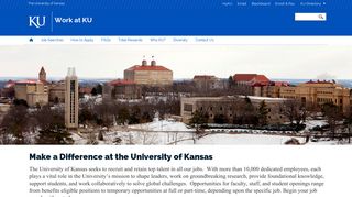 Homepage | Work at KU