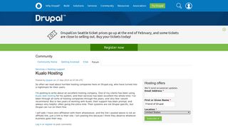 Kualo Hosting | Drupal.org