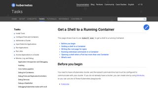 Get a Shell to a Running Container - Kubernetes