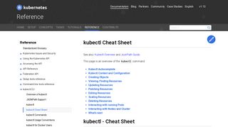 kubectl Cheat Sheet - Kubernetes