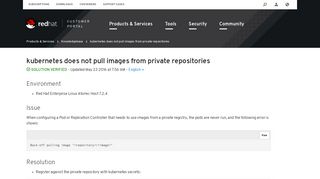 kubernetes does not pull images from private repositories