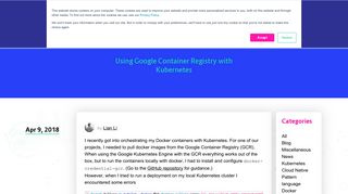 Using Google Container Registry with Kubernetes - Container Solutions