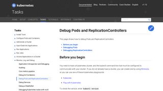 Debug Pods and ReplicationControllers - Kubernetes
