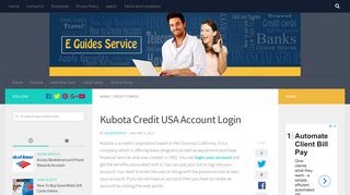 www.kubotacreditusa.com - Kubota Credit USA Account Login