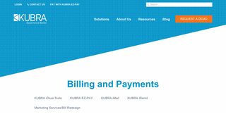 Billing and Payment Solutions - KUBRA