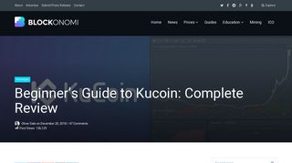 The Complete Beginner's Guide to Kucoin Review 2019 - Is it Safe?