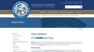 NACC - Career Assessment | Northeast Alabama Community College