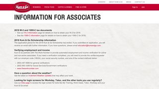 Information for Associates - Kum & Go