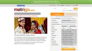 Kummari Matrimonial, Search Kummari Brides & Grooms - Matrigo.com