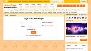 Sign in to AstroSage - AstroSage.com