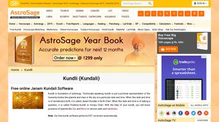 Kundli: Free Janam Kundali Online Software - AstroSage