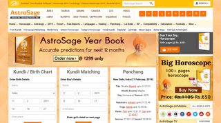 Free Horoscope & Astrology: Kundli Software Online- Vedic Astrology