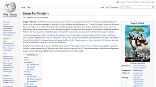 Kung Fu Panda 3 - Wikipedia
