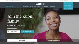 Kuoni Jobs - Careers at Kuoni - We live and love travel
