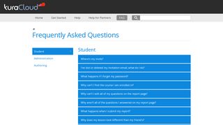 Frequently Asked Questions | kuraCloud Support