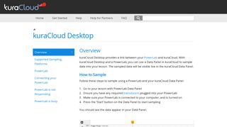kuraCloud Desktop | kuraCloud Support