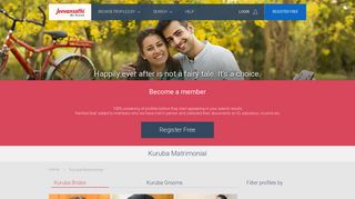 Kuruba Matrimonial - Kuruba Marriage - Jeevansathi.com