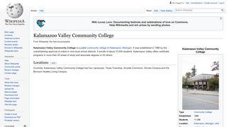 Kalamazoo Valley Community College - Wikipedia