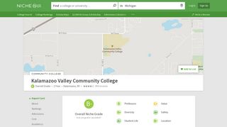 Kalamazoo Valley Community College - Niche