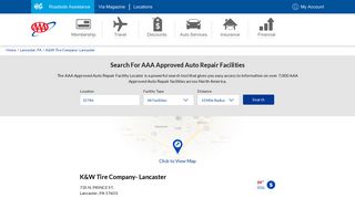 K&W Tire Company- Lancaster - Lancaster, PA | AAA Approved Auto ...