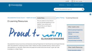 E-Learning Resources - Gloucestershire County Council
