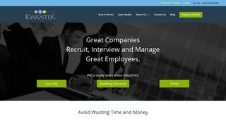 Kwantek ~ Pre-Hiring Solution and Applicant Tracking System