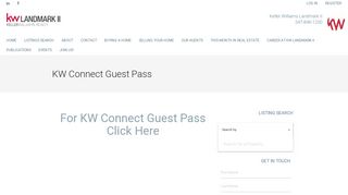 Keller Williams Landmark II - KW Connect Guest Pass