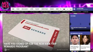 Have You Signed Up for the New Kwik Trip Rewards Program?
