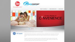 Rheem Kwik Comfort Financing Program