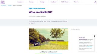 Kwik Fit Car Insurance & Contact Details | MoneySuperMarket