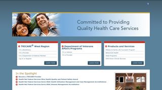 Health Net Federal Services - Home Page