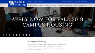 Welcome to UK Housing | UK Housing - University of Kentucky