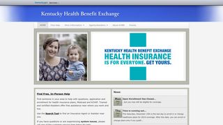 Kentucky Health Benefit Exchange Home