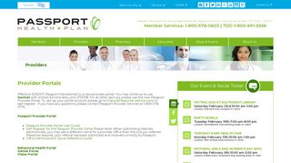 Provider Portals - Passport - Passport Health Plan