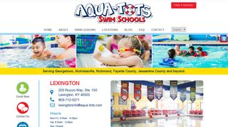 Swimming Lessons Lexington - Aqua-Tots Swim Schools