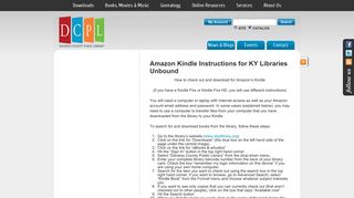 Amazon Kindle Instructions for KY Libraries Unbound – Daviess ...