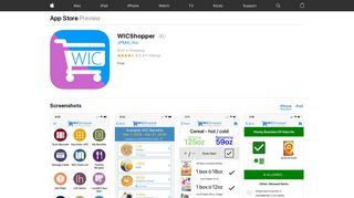 WICShopper on the App Store - iTunes - Apple