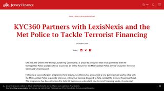 KYC360 Partners with LexisNexis and the Met Police to Tackle ...
