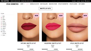 MATTE LIP KITS | Kylie Cosmetics by Kylie Jenner