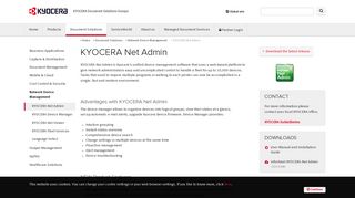 KYOCERA Net Admin | Network Device Management | Document ...